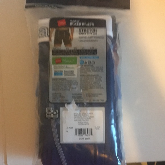 Hanes Boxer Briefs 3 pk XL New - Picture 3 of 5